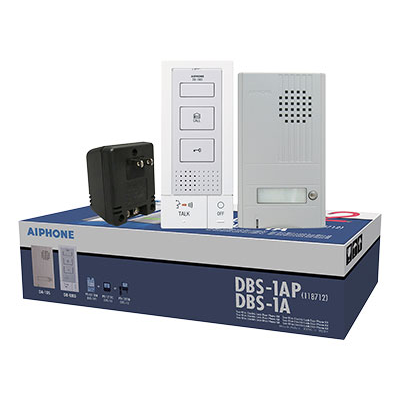 Aiphone DBS-1A 1 Door - 1 Master Intercom Kit with DA-1DS Door Station and DB-1MD Master Station