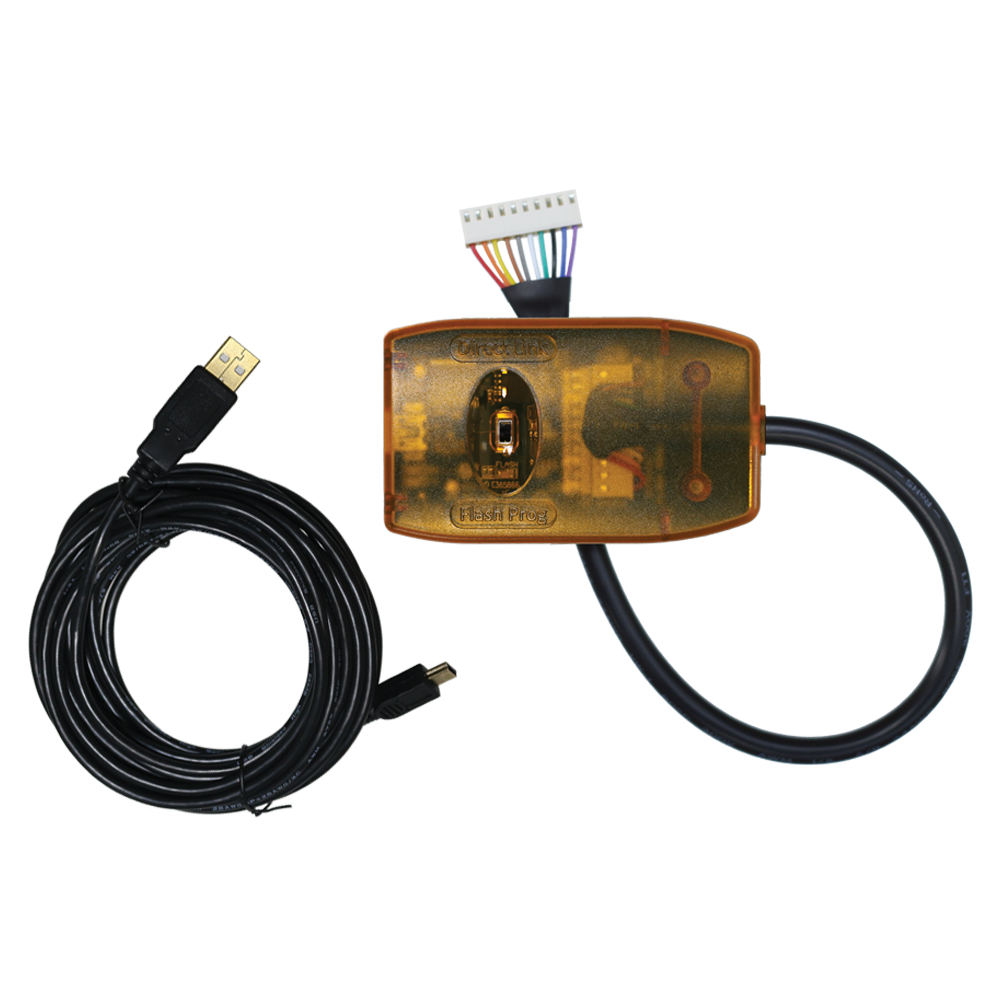 Bosch CM910 Direct Link & Flash Cable – USB to 10-Pin Bosch Panel | PVC Sheath | Black | For Bosch Solution Panels