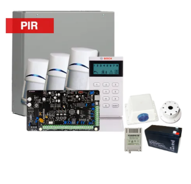Bosch Solution 3000 kit + 3 x Gen2 Detectors with Icon Code pad + Accessories Included