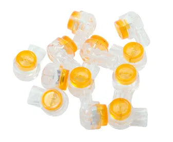 CABAC 374CUY2-C TELECOM SPLICE CONNECTORS YELLOW 2WIRE 100P