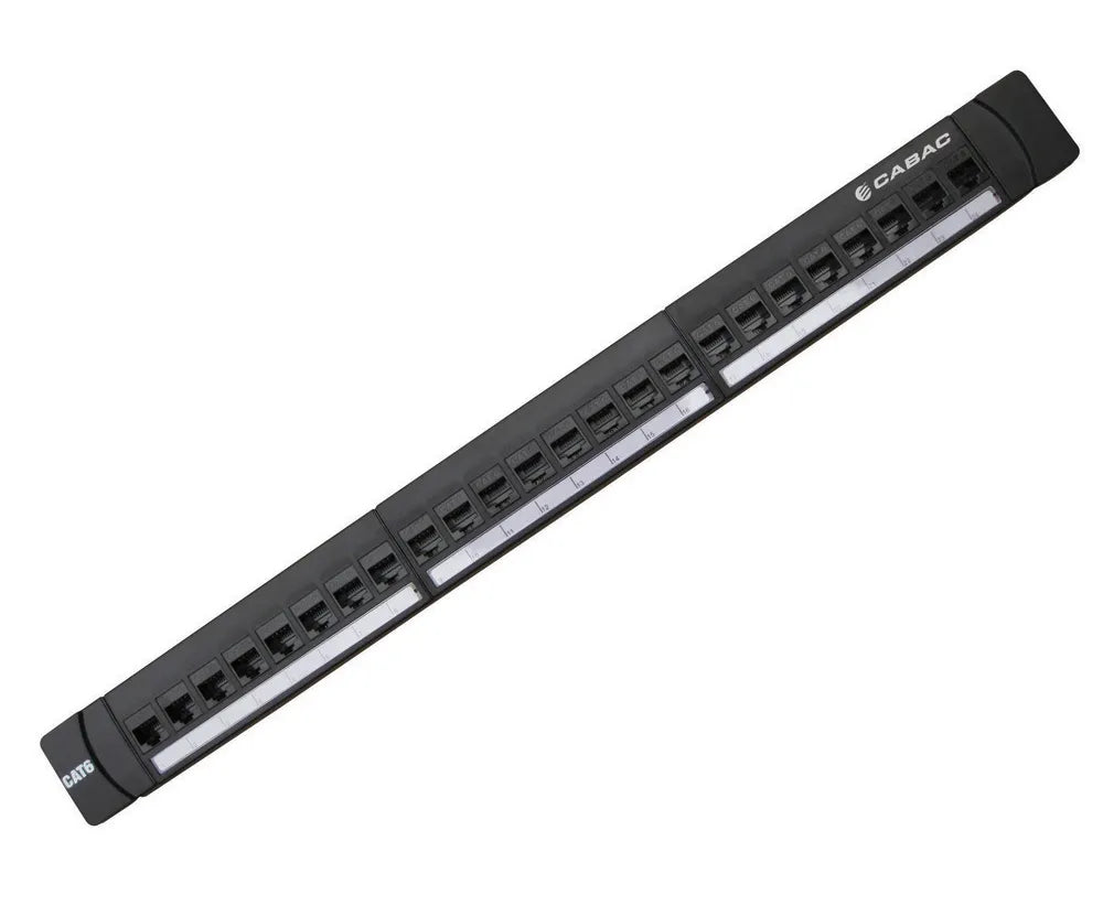 CABAC PC624P PATCH PANEL CAT6 24 PORT