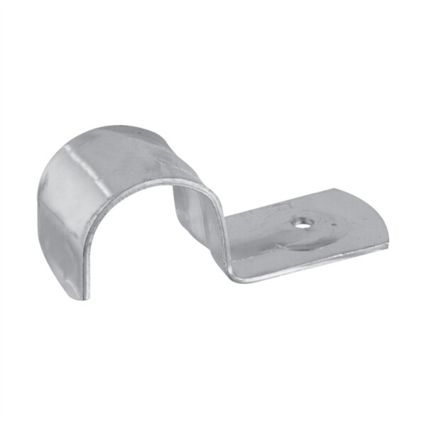 CABAC HS25-P CONDUIT HALF SADDLE ZINC PLATED STEEL 25MM 6.5MM HOLE ( BOX OF 100 )