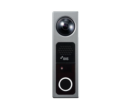 IDIS DC-I6212WRX-SILVER – 2MP Outdoor Fisheye IP Intercom | IR | Built-in Mic & Speaker | SIP (VoIP) | IK10 | IP66 | NDAA Compliant