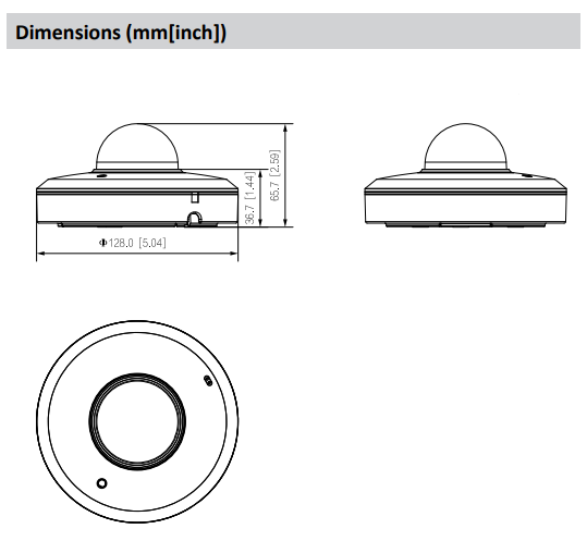Dahua DH-SD1A404DB-GNY 4MP 4x Starlight IR WizSense Network PTZ Camera – 20m IR, AI Human & Vehicle Detection, PoE, IP66 & IK08