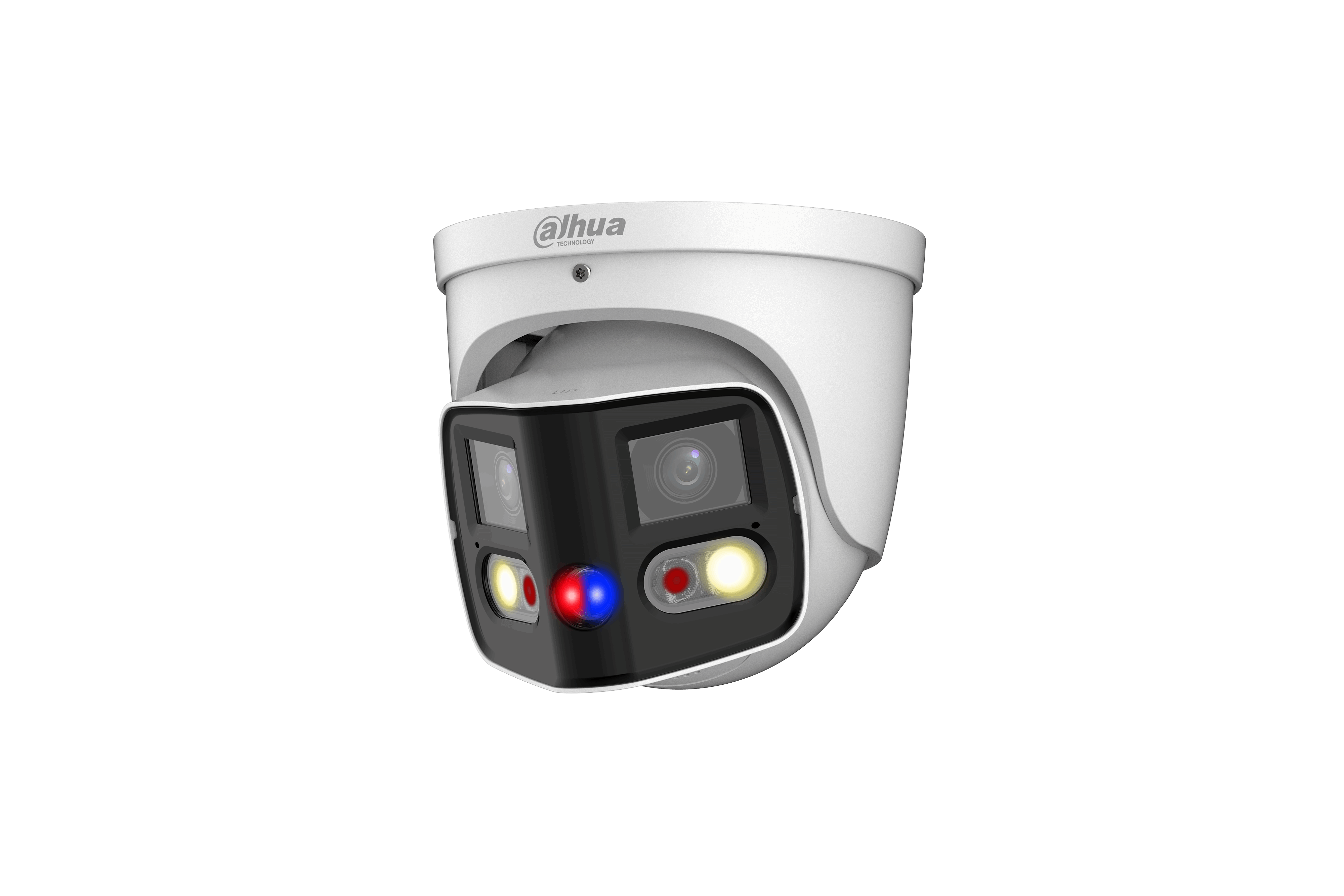 DAHUA DH-IPC-PDW3849-A180-AS-PV-ANZ wizsense series ip camera AI 180° tioc duo 2x4mp dual lens 120 wdr metal 2.8mm fixed lens full colour