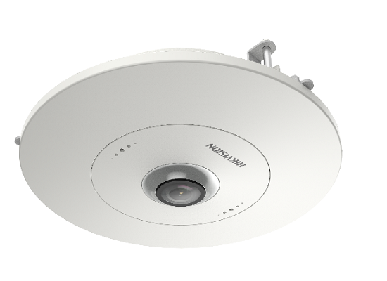 Hikvision DS-2CD6365G0E(/RC)(-S/RC) 6 MP Network Fisheye Camera with 360° Panoramic View, Smart Features, and Digital WDR CCTV IP Camera