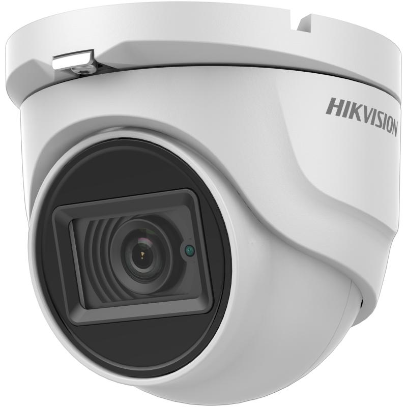 Hikvision DS-2CE76H8T-ITMF 5MP Turbo HD Turret Camera with EXIR 2.0, 30m Night Vision, 4-in-1 Output, IP67