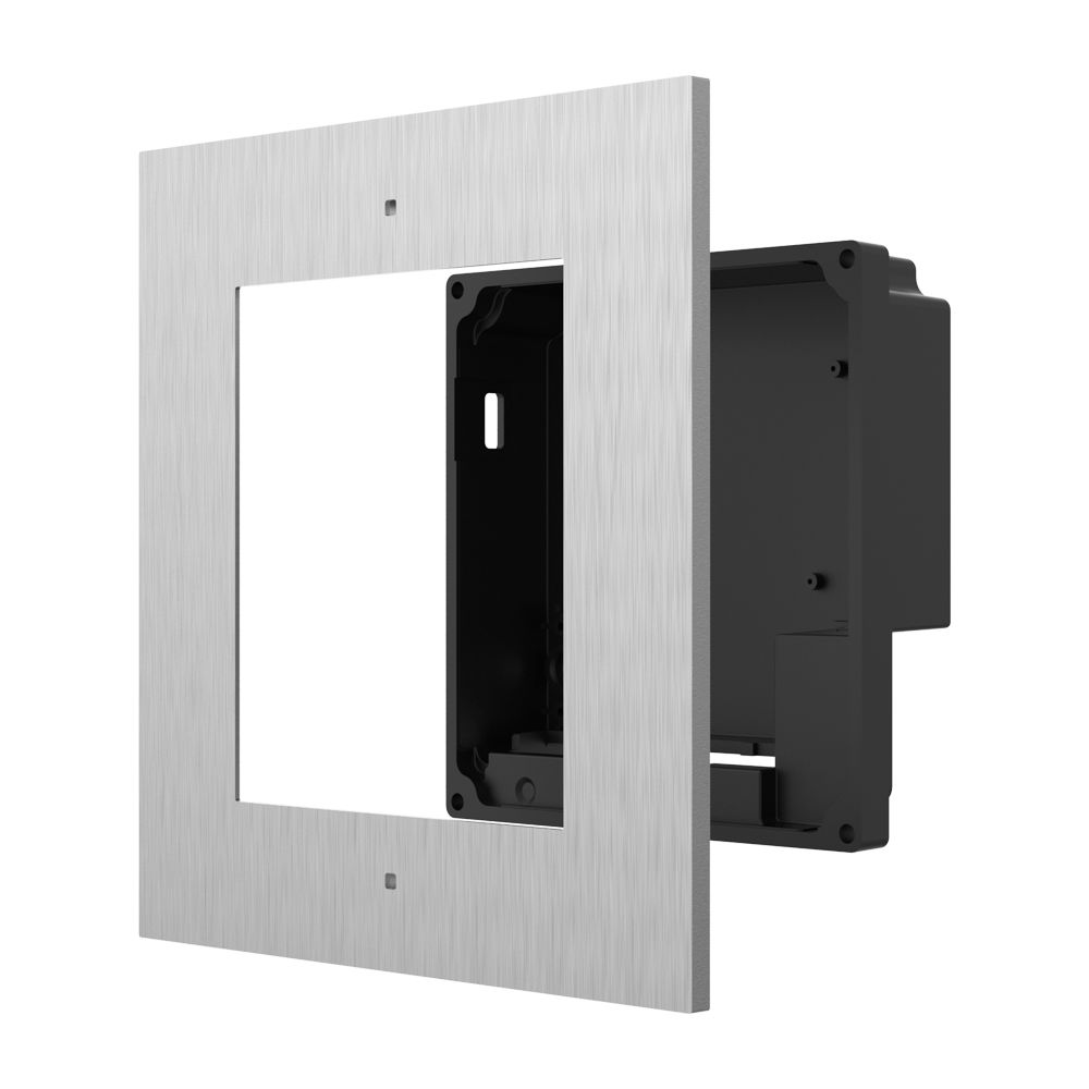 Hikvision DS-KD-ACF1 2nd Gen Intercom Single Gang Housing, Flush Mount