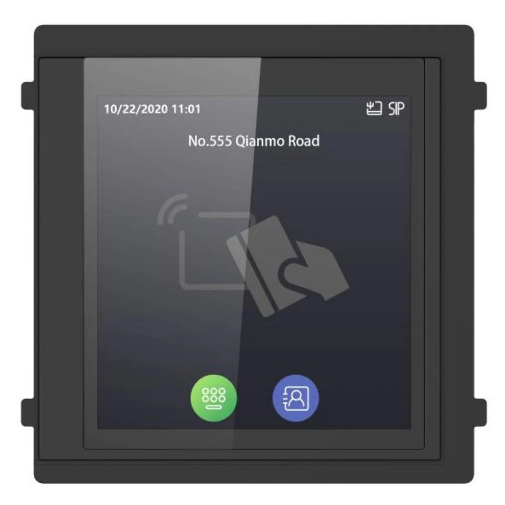 Hikvision DS-KD-TDM Modular Touch Display Module with M1 Card Reader
