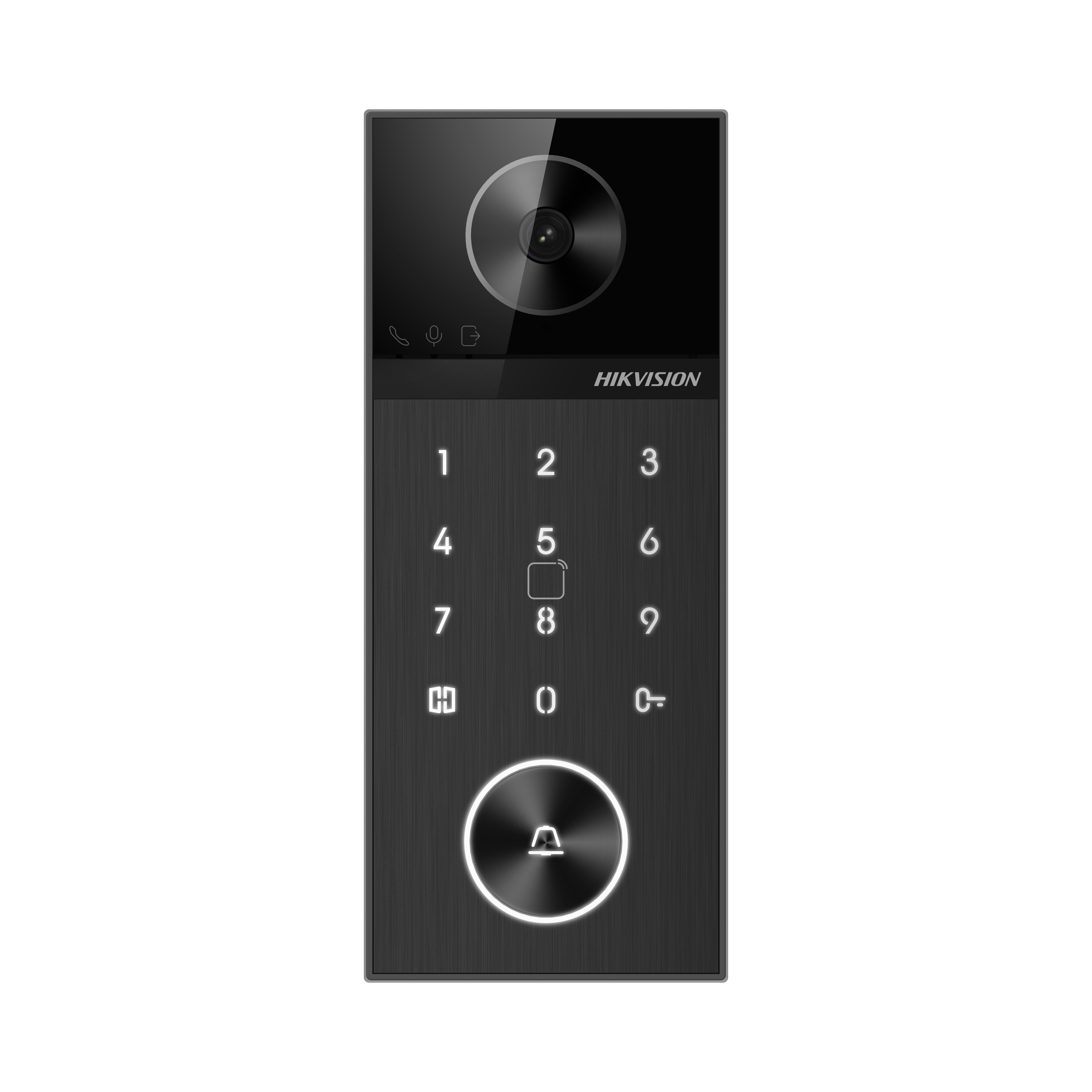 Hikvision DS‑KV6124‑WBE1 Villa Door Station — 4MP, Dual Lock, PIN & Smart Access