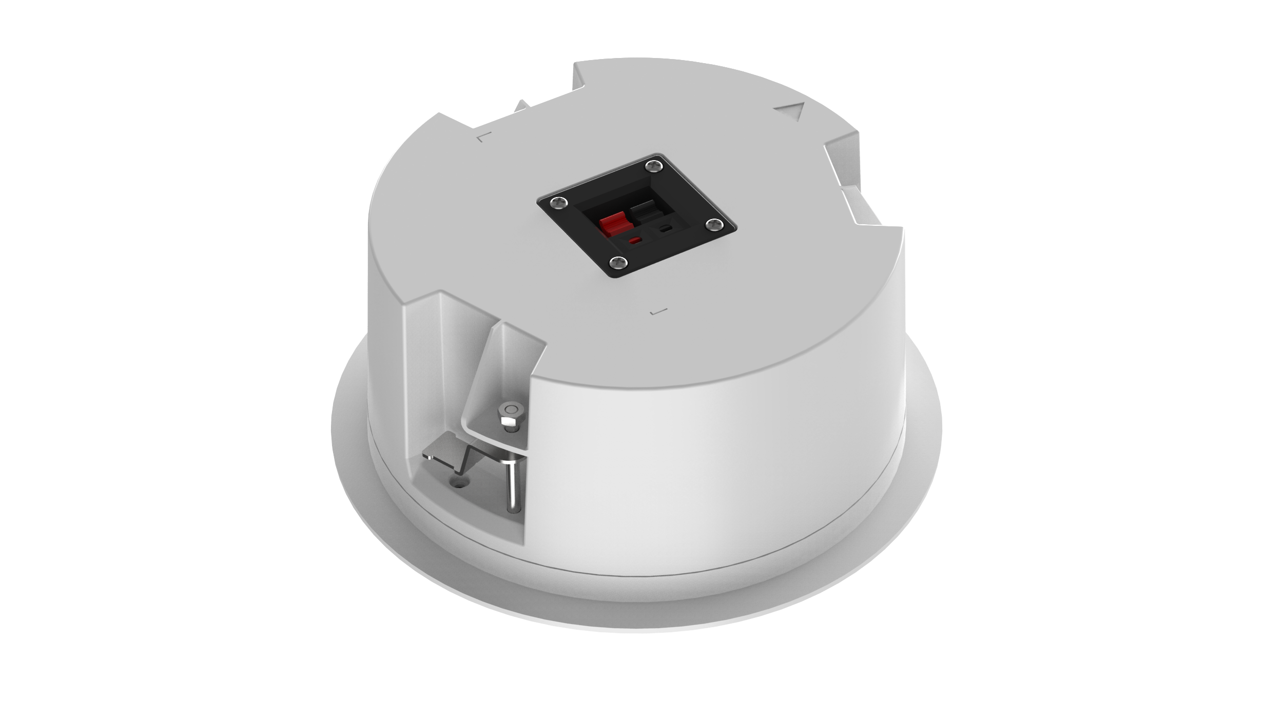 Hikvision DS-QAZ0203G1-S 3 W Ceiling Secondary Speaker | High-Fidelity Audio, 8Ω, 93dB Sensitivity, 130° Coverage