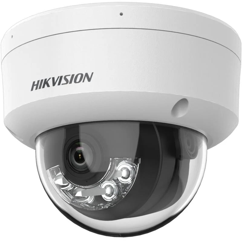 Hikvision DS-2CD3766G2HT-LIZSU(U)(Y) 6MP Hybrid Light Varifocal Dome Network Camera with Deep Learning, Two-Way Audio & IK10 Vandal Resistance