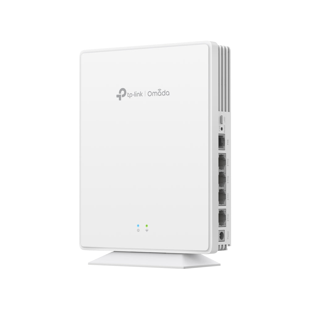 TP-Link Omada EAP610GP-Desktop AX1800 Wi-Fi 6 Desktop GPON Access Point | GPON Port | 4× Gigabit Ports | Omada Mesh | Flexible Desktop/Wall Mounting