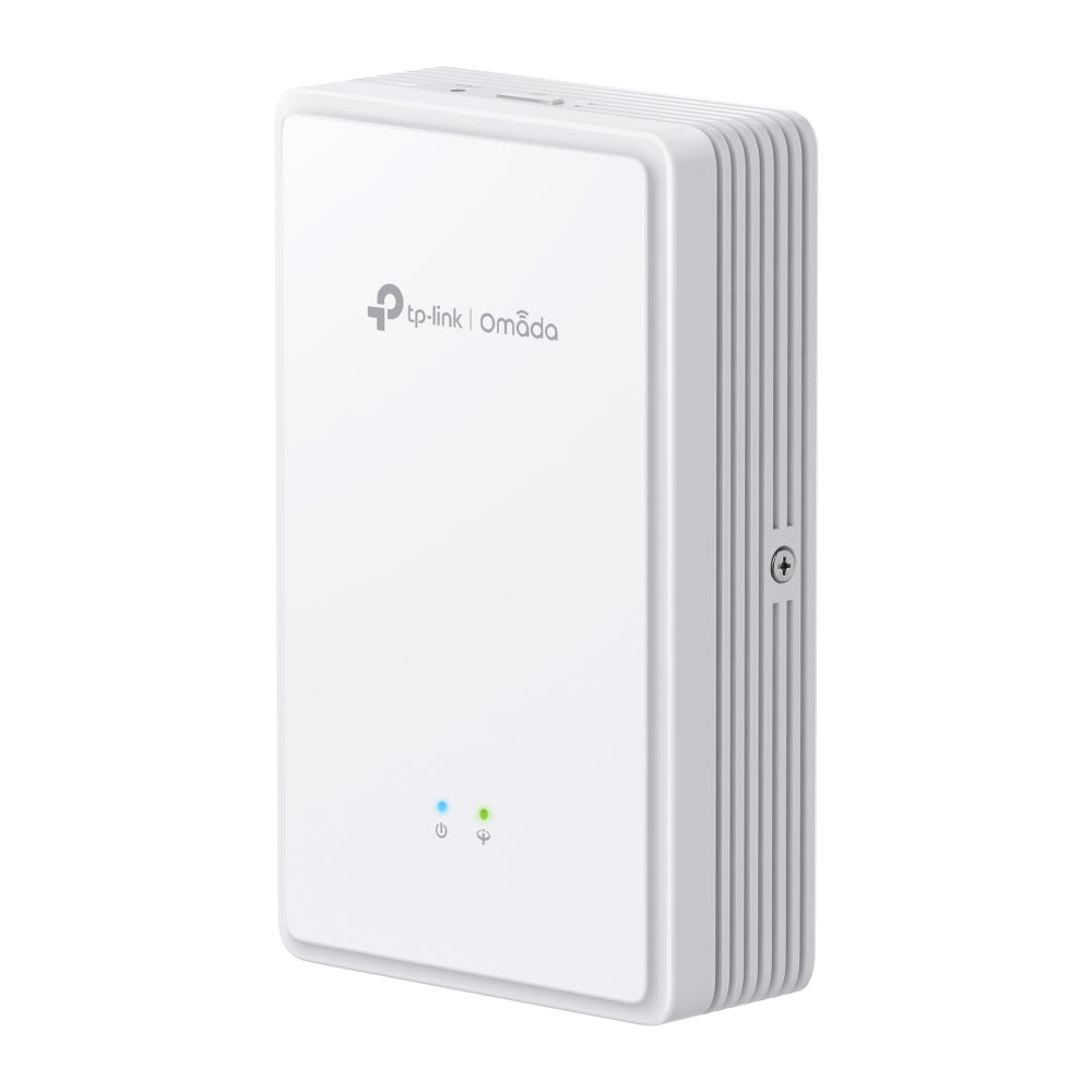 TP-Link Omada EAP615GP-Wall AX1800 Wi-Fi 6 Wall Plate GPON Access Point | GPON Port | Omada Mesh | Seamless Roaming | Enterprise Fibre Networking