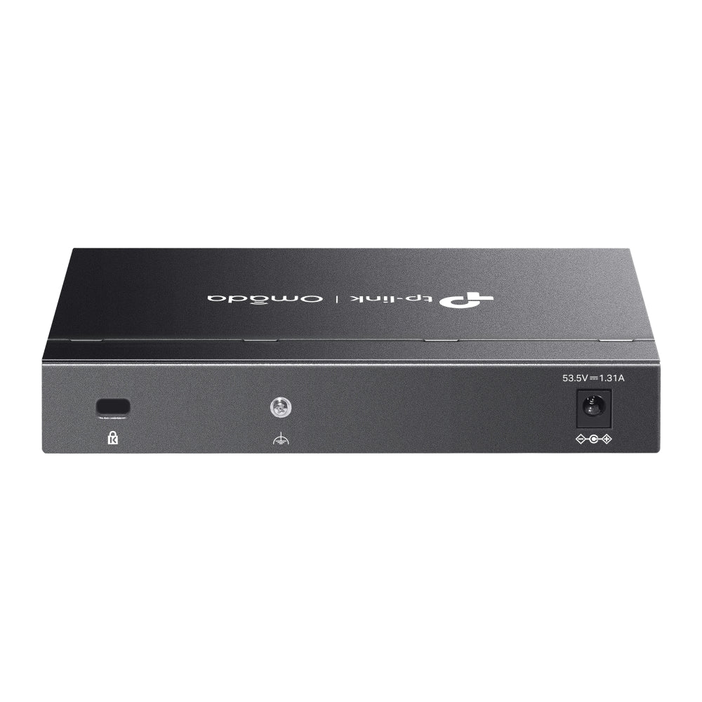 TP-Link Omada ES206GP 6-Port Gigabit Easy Managed Switch with 4-Port PoE+ | Compact, Fanless, 65W PoE Budget, Omada Cloud Management