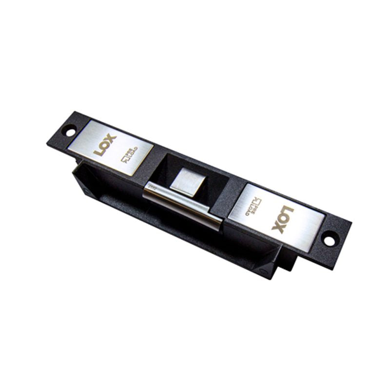 LOX ES90M high security monitored electric strike with preload, suitable for 10-30VDC, supporting 25kg preload, 5-year warranty