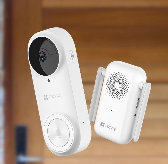 EZVIZ DB2 Pro 5MP Battery Doorbell KIT with Chime