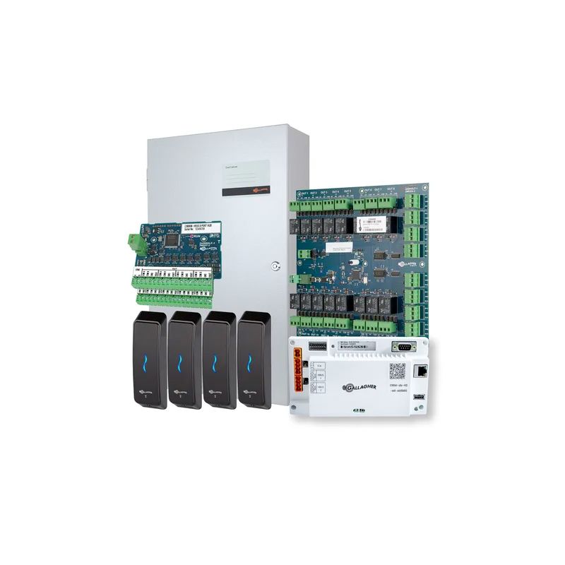 Gallagher SMB 4 Door Kit – Comprehensive Access Control Solution for Small to Medium Businesses