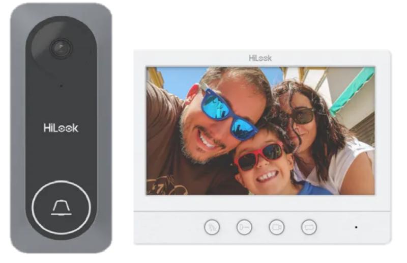 HiLook HA-KIT-A2 Four-Wire HD Video Intercom Kit – Plug & Play Home Entry Solution (HA-KIT-A2)