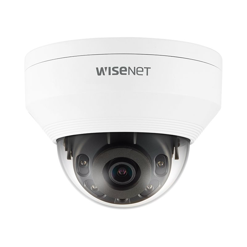 Hanwha Q 5MP Outdoor Dome Camera – H.265, WDR, 20m IR, IP66, IK10, 2.8mm Fixed Lens (HAN-QNV-8010R)