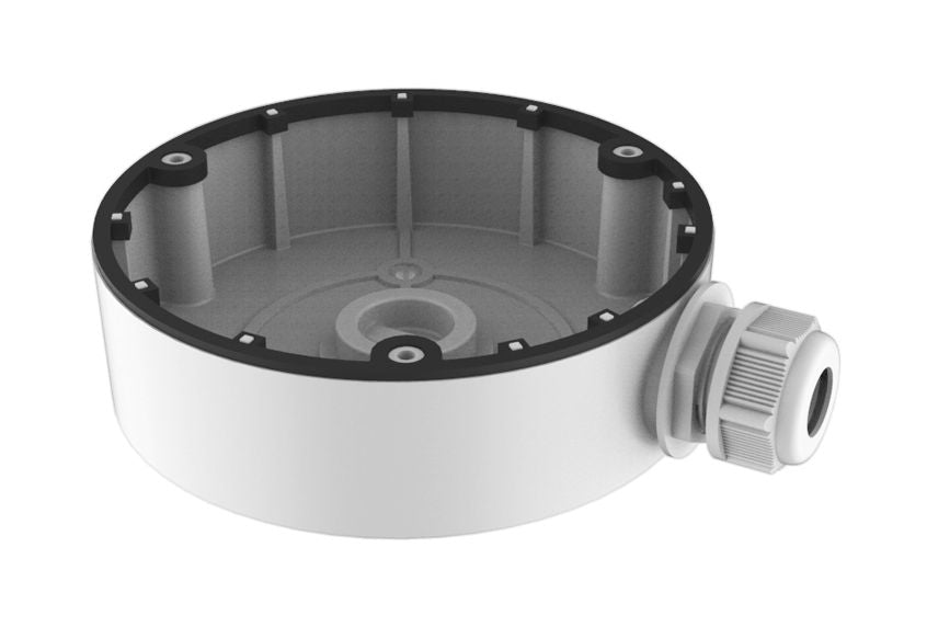 Hikvision DS-1280ZJ-DM8 Junction Box – Compatible with HIK-2CD23xx3Gx-x & HIK-2CD2345GxP-x Turret Cameras