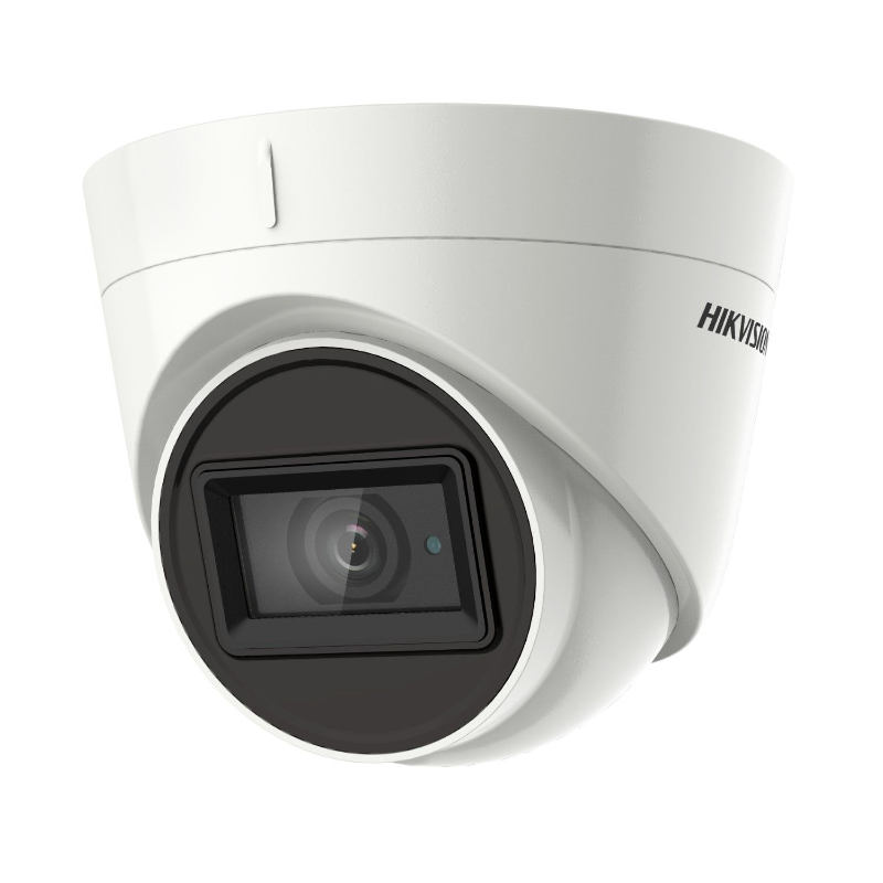 Hikvision DS-2CE78H8T-IT3F 5MP Outdoor Turret Camera with 130dB WDR, EXIR 60m IR, 4-in-1 Output, IP67, 2.8mm Fixed Lens – Security Surveillance System