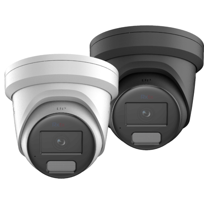 Hikvision DS-2CD2347G2-LSU/SL-B 4MP ColorVu Black Network Camera with Strobe Light & Audible Warning – 24/7 Color, IP67, AI Human/Vehicle Detection