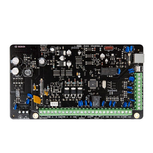 BOSCH Solution 3000 ICP-SOL3-P 16-Zone Control Panel PCB Only – Intrusion Alarm System with Wireless Integration, Dual-Area Partitioning & App Control