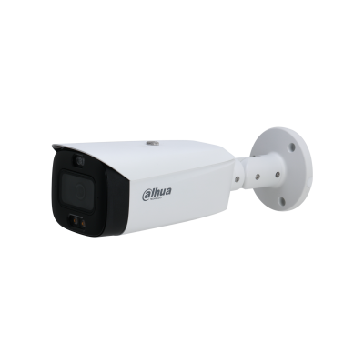 Dahua 6MP, Bullet Security Camera (White). TiOC 2.0, WizSense, Full-Colour, Active Deterence DH-IPC-HFW3649T1-AS-PV-ANZ