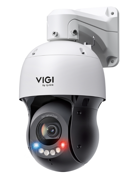 TP-Link VIGI InSight PTZ5425 4MP 25X Full-Colour PTZ Network Speed Dome Camera – 360° AI Tracking, PoE+, IP66 & IK08