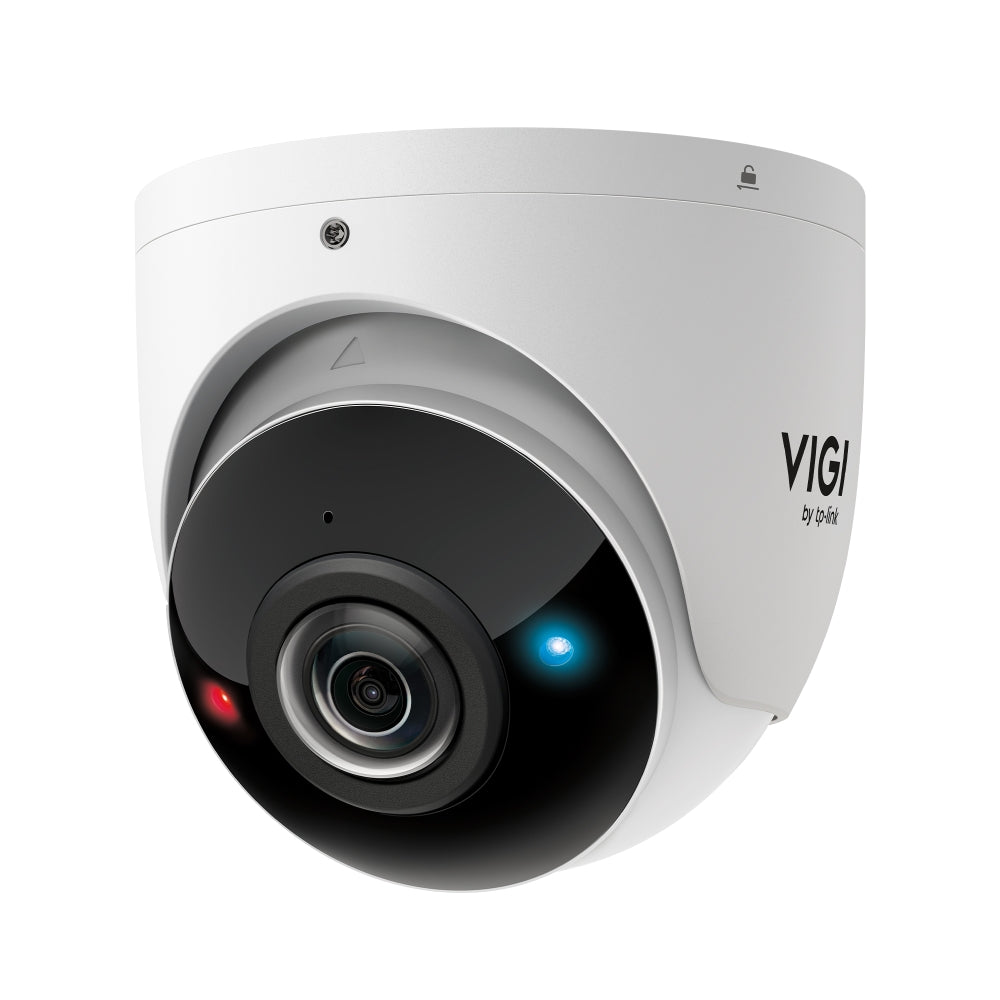 TP-Link VIGI S485PI 8MP IR Panoramic Turret Network Camera – 180° 4K Surveillance with AI Detection & Active Defense