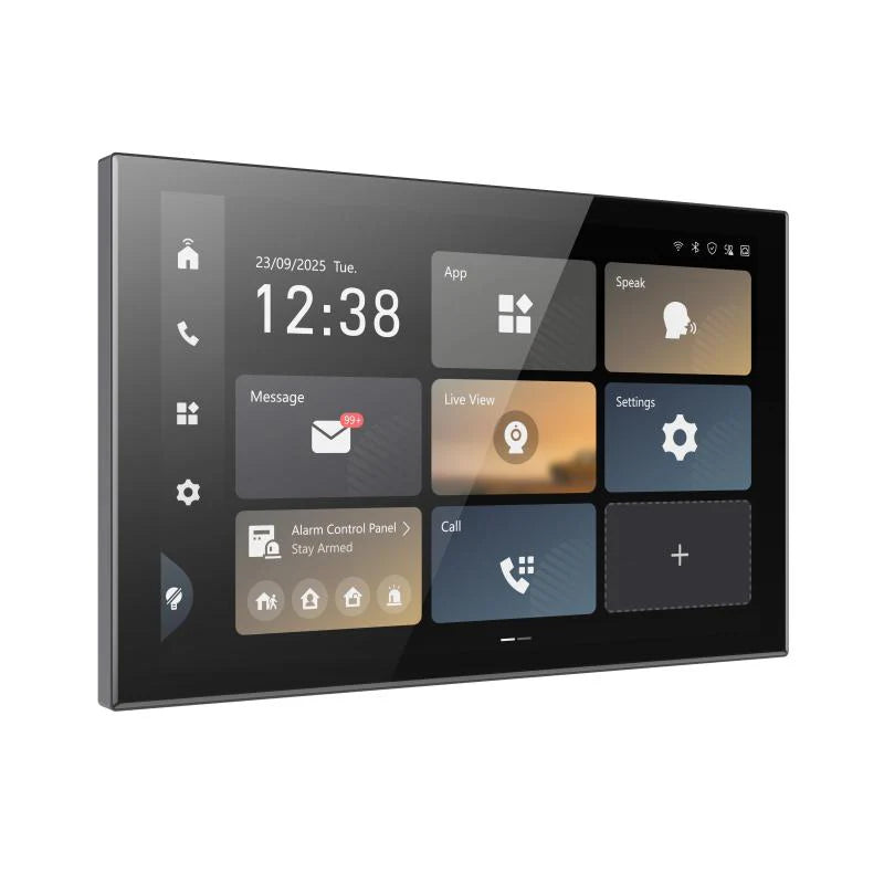 NEW* Hikvision 10.1" Android Video Intercom Kit – DS-KH9570-WTE1/S Indoor Station with DS-KV6114-WBE1 or DS-KV6124-WBE1 4MP Villa Door Station | Wi-Fi 6, PoE, Smart Access