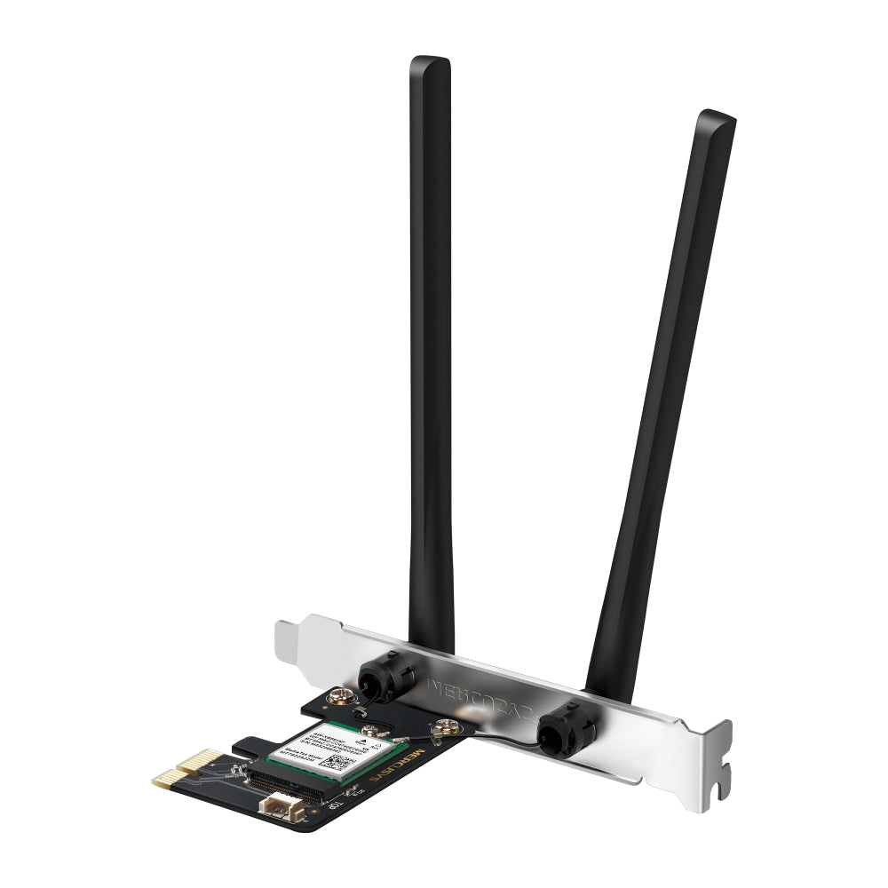 MA80XE | AX3000 Dual Band Wi-Fi 6 & Bluetooth 5.3 PCIe Adapter | MERCUSYS