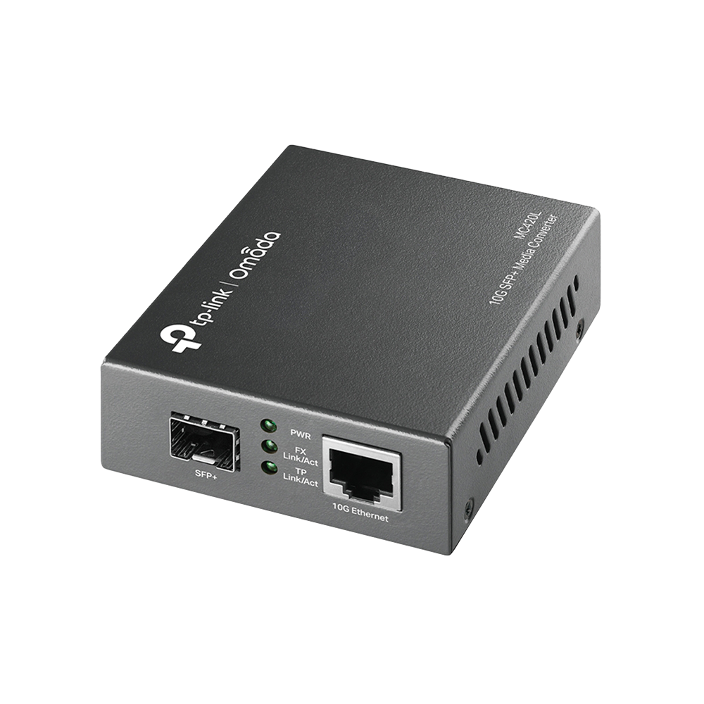 MC220L | TP-Link Gigabit SFP to RJ45 Media Converter