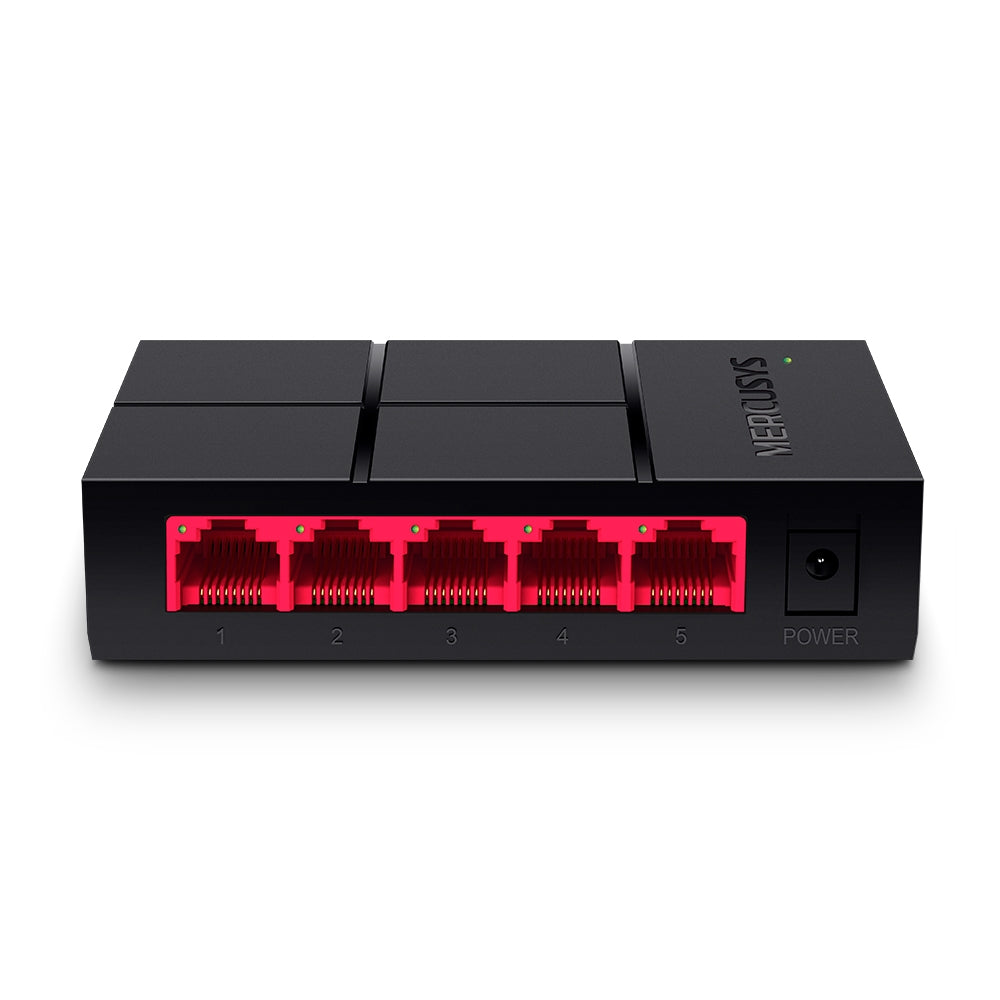MERCUSYS MS105G | 5-Port Gigabit Desktop Switch | High-Speed, Energy-Efficient, Compact