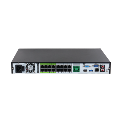 大华 NVR5216-16P-AI/ANZ 16 通道 1U 16PoE 2HDD WizSense 网络录像机