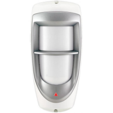 Paradox DG85 Outdoor Quad Element PIR Detector – EVO Bus & Relay Compatible, IP54 Rated, Pet Immune with Mounting Bracket