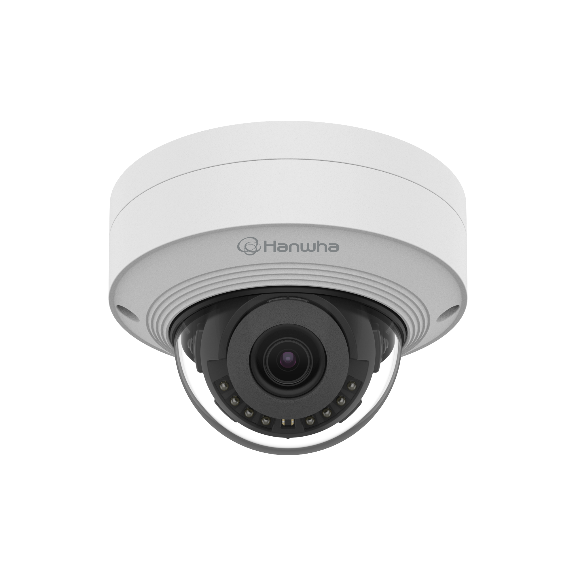 Hanwha Vision Wisenet QNV-C9011R 8MP AI IR Micro Vandal Dome Camera – Ultra-Compact, AI-Powered Surveillance with IK10 & IP66 Protection