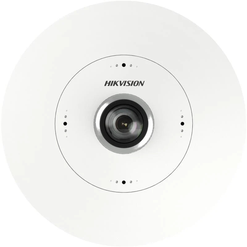 Hikvision DS-2CD6365G0E(/RC)(-S/RC) 6 MP Network Fisheye Camera with 360° Panoramic View, Smart Features, and Digital WDR CCTV IP Camera