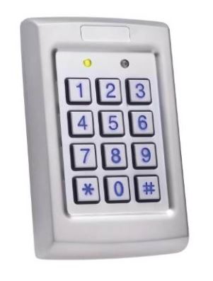 ROSSLARE AC-Q41HB METAL KEYPAD (500 USER) B/LIT W/RESIST STD