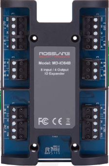 Rosslare MD-IO84B I/O Expansion Module for AC-225x-B and AC-425x-B Access Control Panels