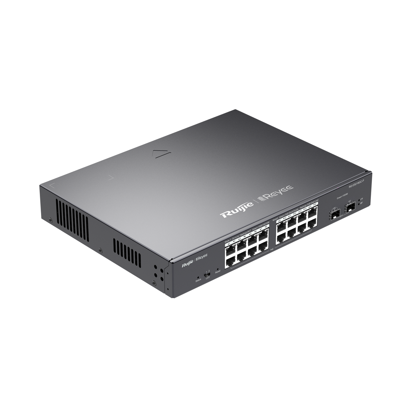 Ruijie RG-ES218GC-P, 18-Port Gigabit Smart Cloud Mananged PoE Switch