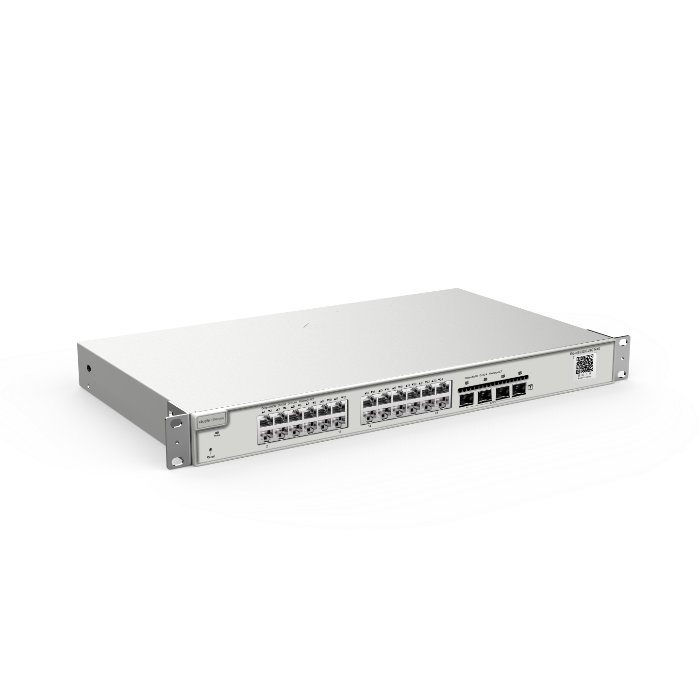 Ruijie RG-NBS3200-24GT4XS, 24-port Gigabit Layer 2 Managed Switch, 4 * 10G Uplinks