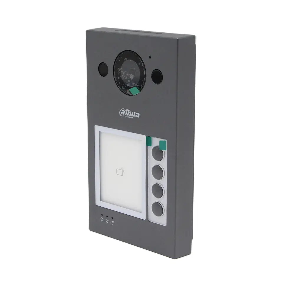 Dahua DHI-VTO3311Q-WP Wi-Fi Villa Door Station, 2MP Camera, Two-Way Audio, PoE, IP65, IK08, Grey – Secure Intercom Solution for Homes & Apartments - CCTV Importers