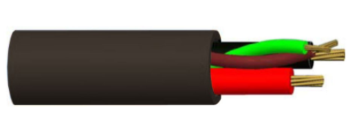 Gallagher SMB External HBUS Security Cable C303901 – 2 Pair, 300m, Jelly-Filled, UV-Resistant, PVC Sheath | Optimized for High-Speed Data and Power Transmission