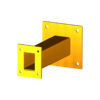 SEW300Y WALL MOUNT BOLLARD (300MM) YELLOW