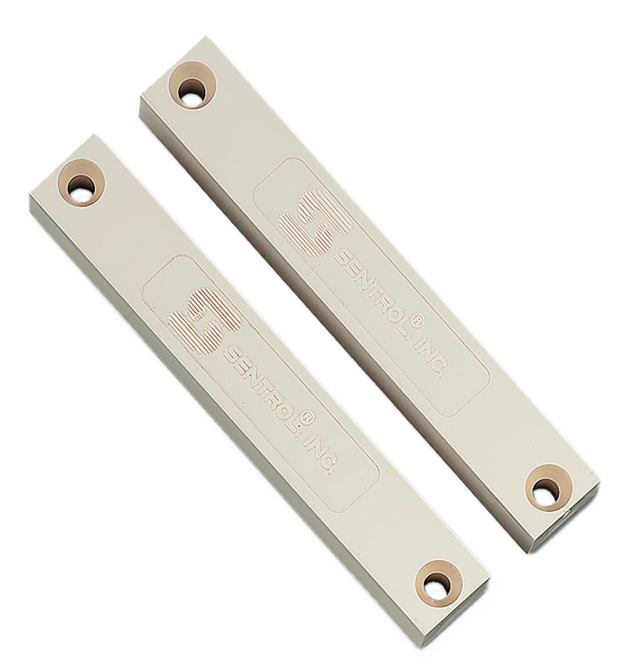 Sentrol 1045T-N Hardwired Reed Switch – White | 32mm Detection Gap | 1x N/C Output | Surface Mount Security Contact