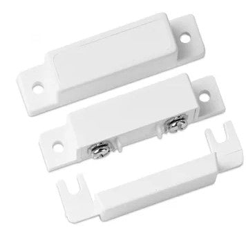 SENTROL Surface mount, Magnetic contact, NO, 20mm gap, White, Reed switch