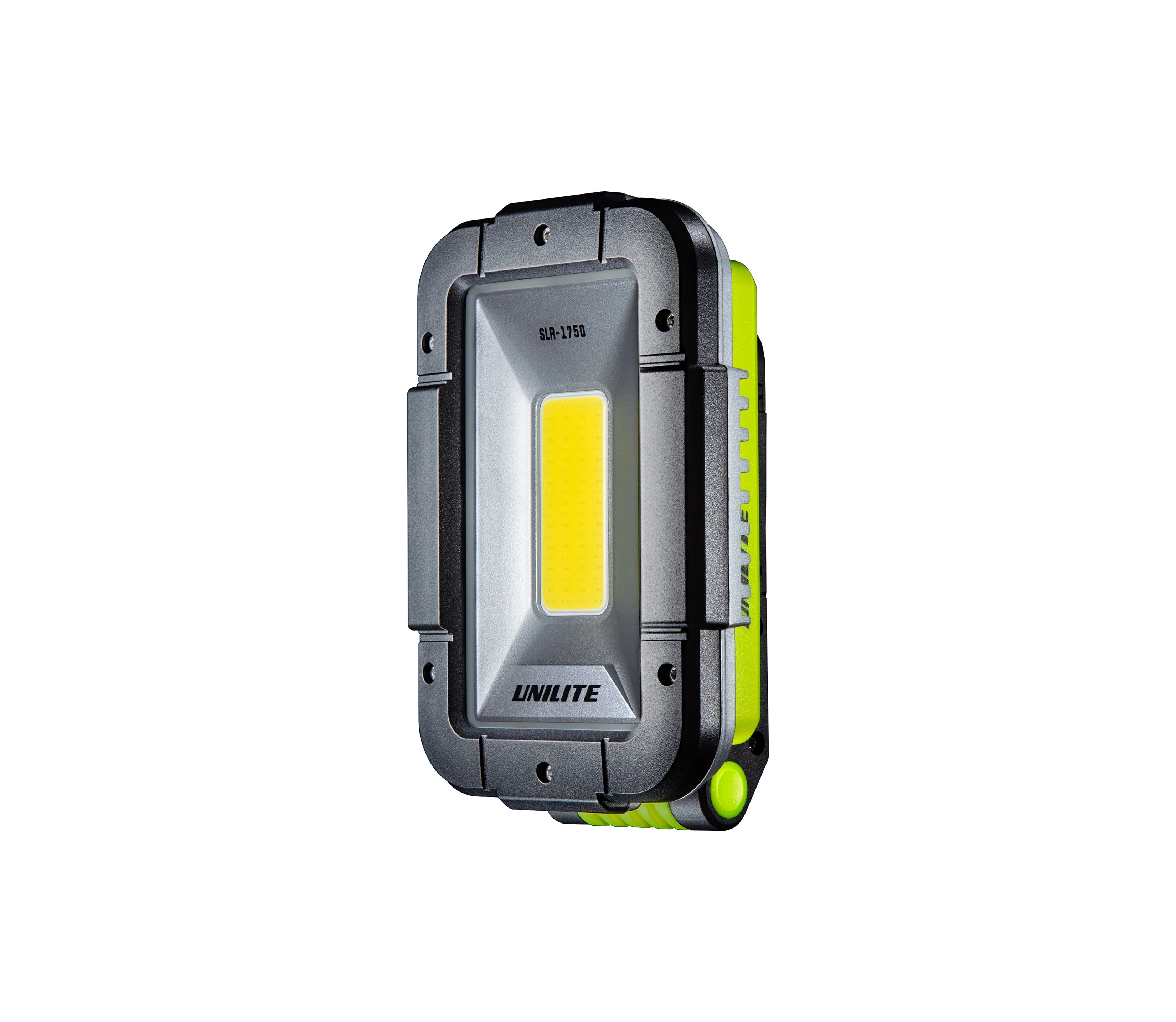 UNILITE SLR-1750 Folding Rechargeable LED Work Light | 1750 Lumens | Power Bank | Magnetic Mount | Heavy-Duty Copolymer and Aluminium Build | IPX5 Rated