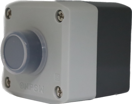 SMART 4358 IP67 Shrouded Push Button Switch Black – Momentary Surface Mount (ARLSWP-26)